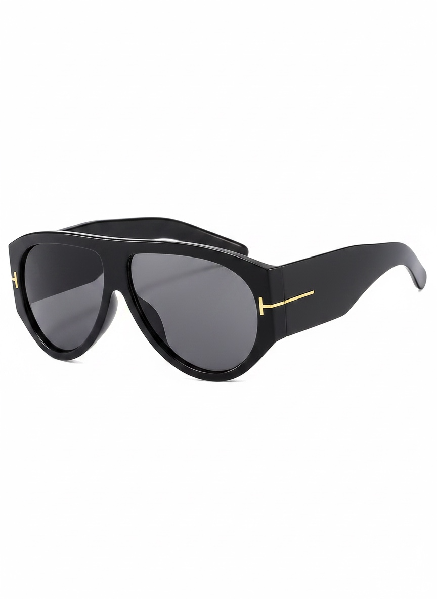 Gafas de sol retro UV400 | Pantalla grande elegante