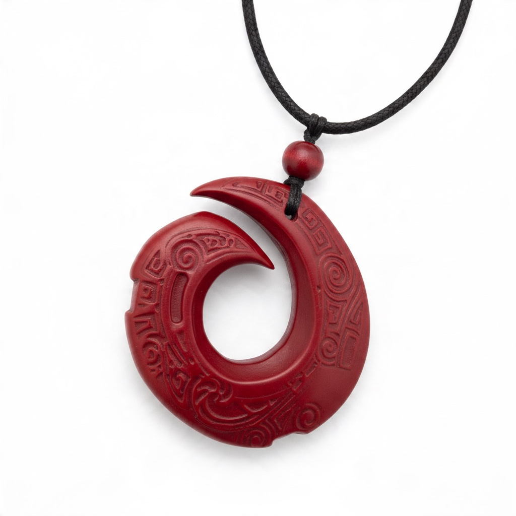 Collar de Obsidiana Maorí – Amuleto Artesanal de Buena Suerte y Protección (Copia) (Copia)