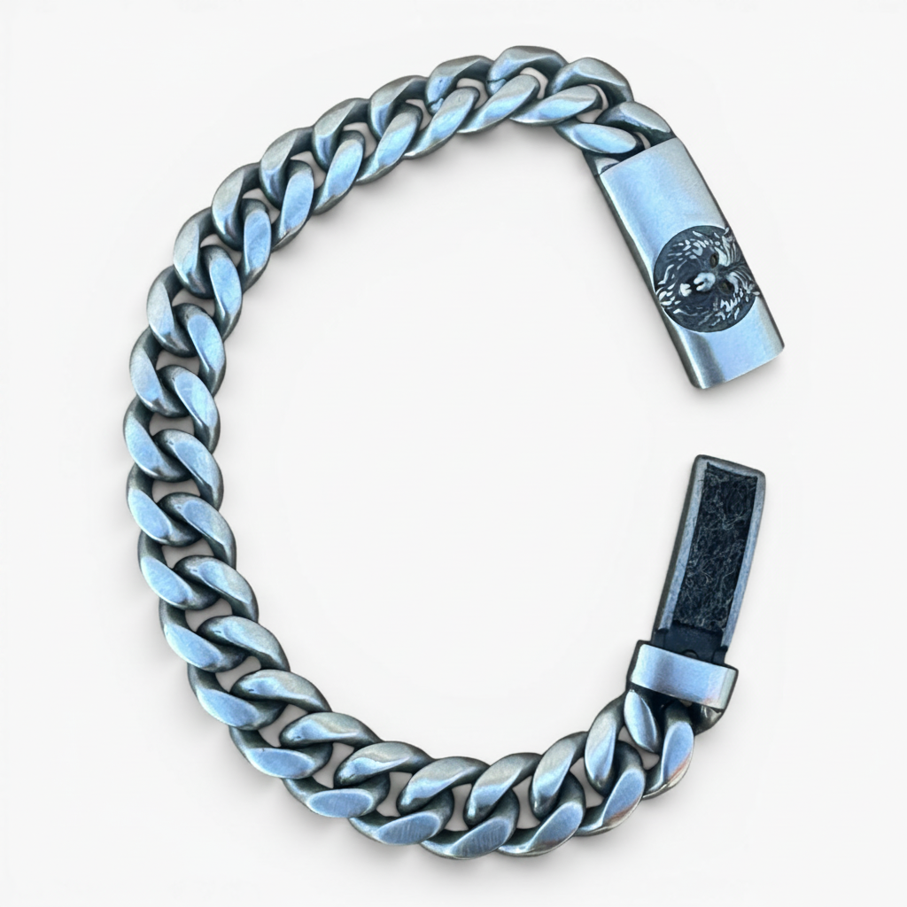Pulsera Vikinga de Acero Inoxidable – Fuerza, Estilo y Tradición Nórdica