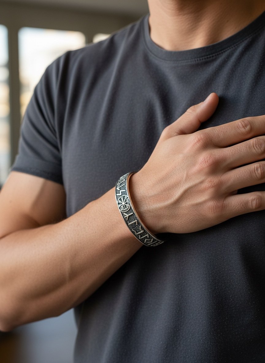 Brazalete Vikingo Guía y Protección