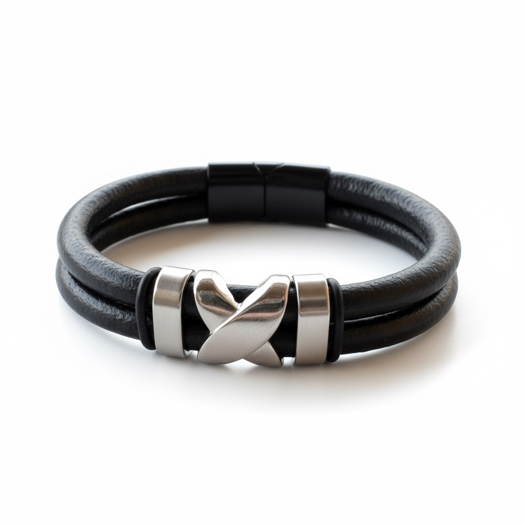 Pulsera de Piel Moderna: Elegancia y Estilo para Cada Ocasión
