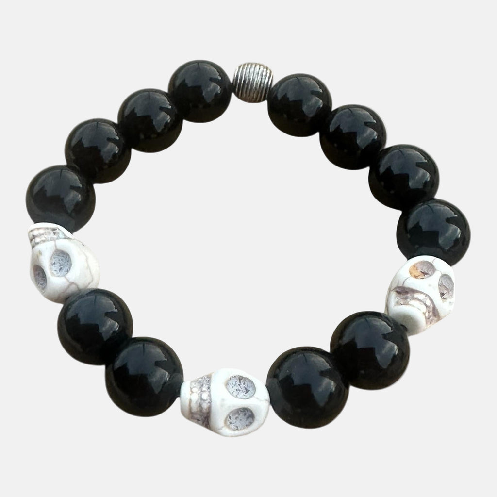 Pulsera  con Calaveras – Estilo Surfero Moderno