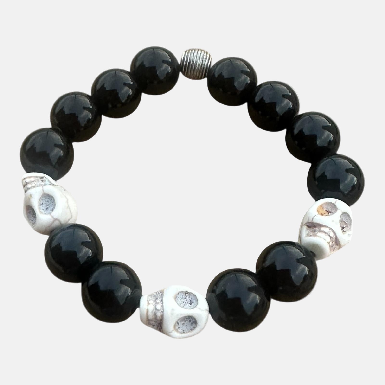 Pulsera  con Calaveras – Estilo Surfero Moderno