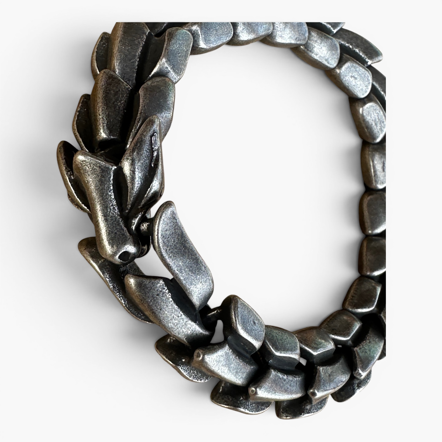 Pulsera de Acero Inoxidable 316 con Dragón Vikingo – Diseño Robusto de 15 mm