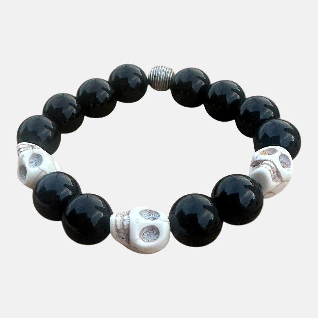 Pulsera  con Calaveras – Estilo Surfero Moderno