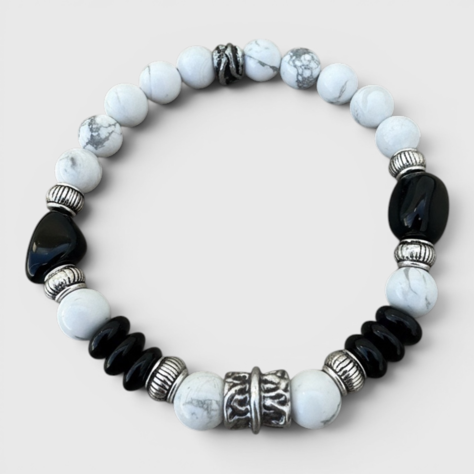 Pulsera de Piedras Energéticas – Elegancia, Energía y Equilibrio