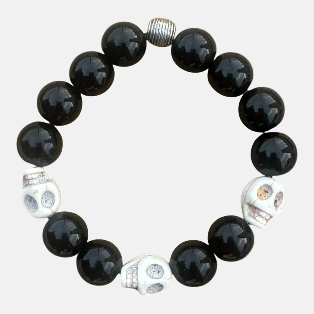 Pulsera  con Calaveras – Estilo Surfero Moderno