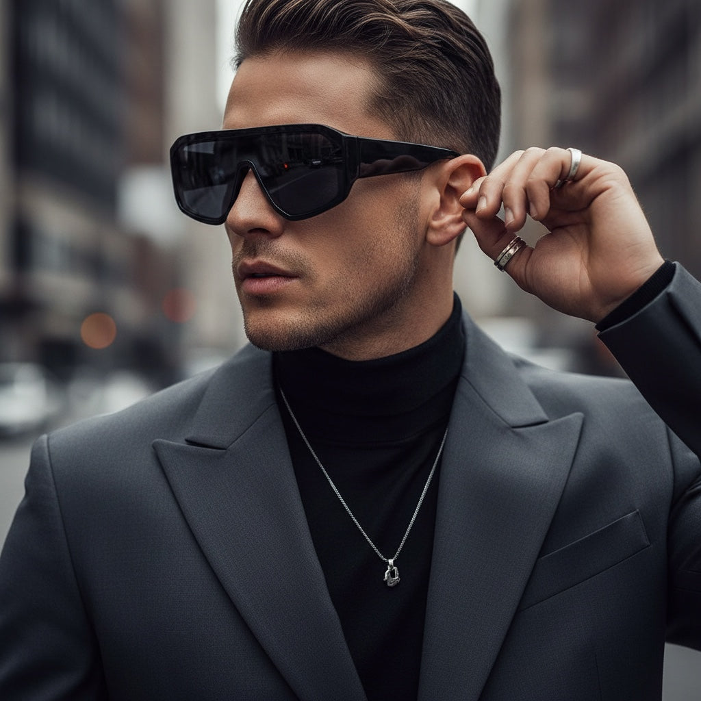 Gafas de sol modernas UV400 | Pantalla cuadrada