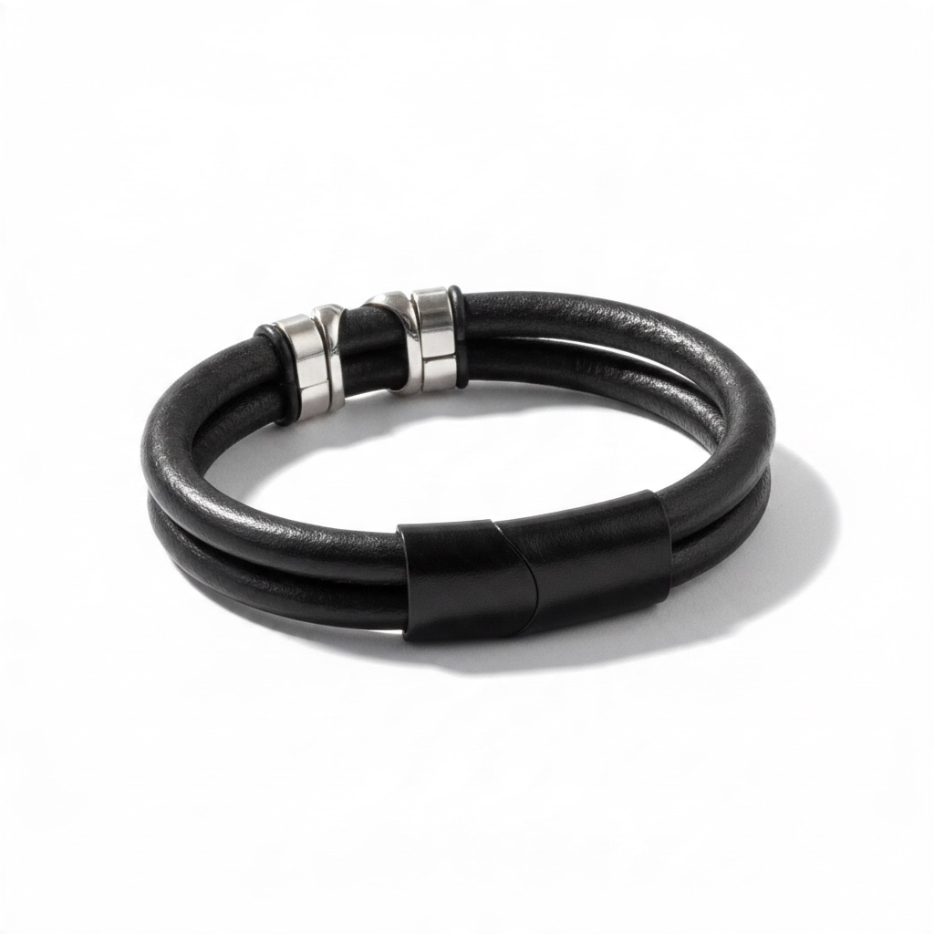Pulsera de Piel Moderna: Elegancia y Estilo para Cada Ocasión