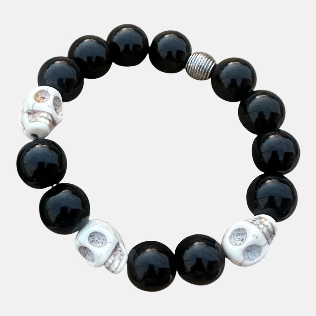 Pulsera  con Calaveras – Estilo Surfero Moderno