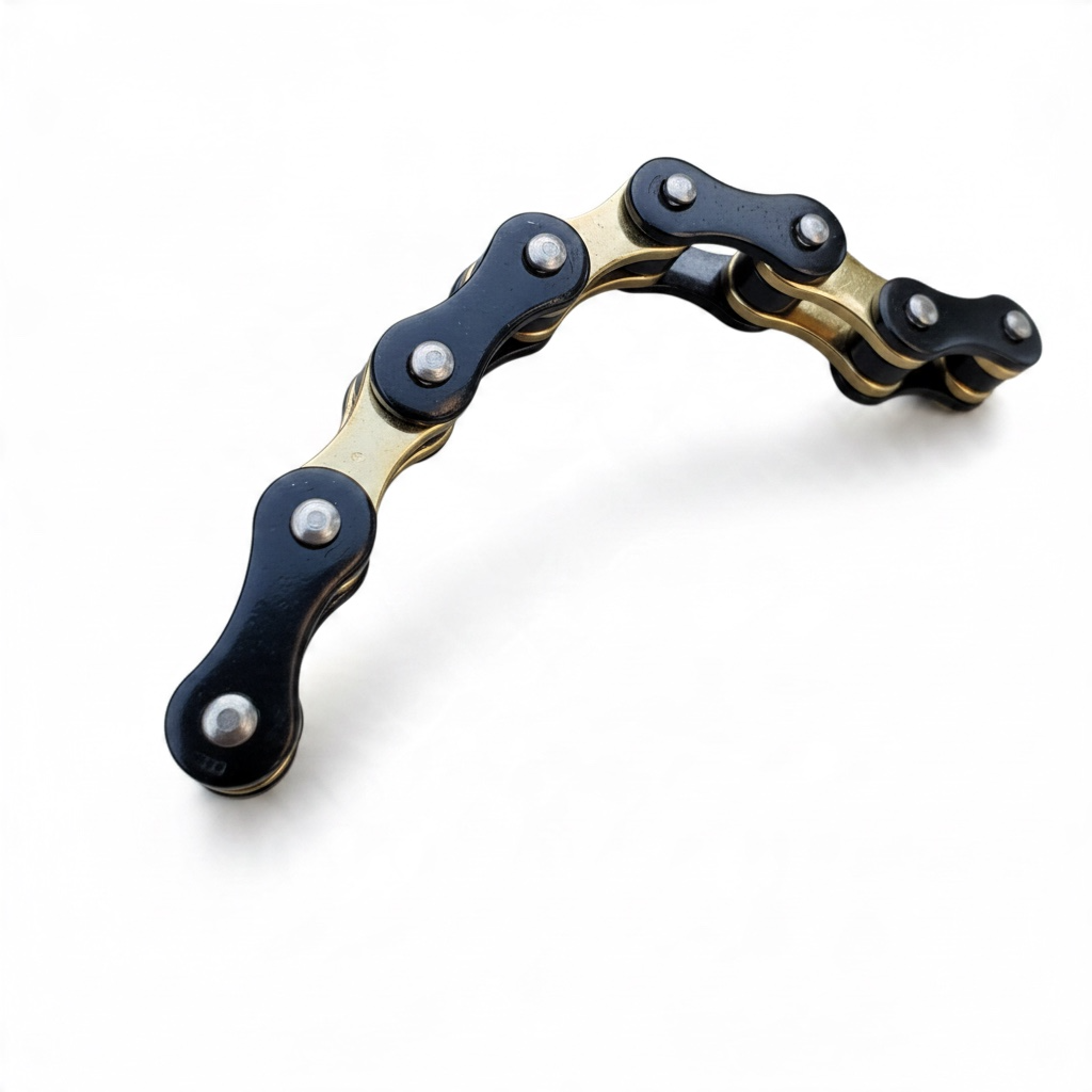 Pulsera estilo cadena de moto en acero robusto – 12 mm (Copia)