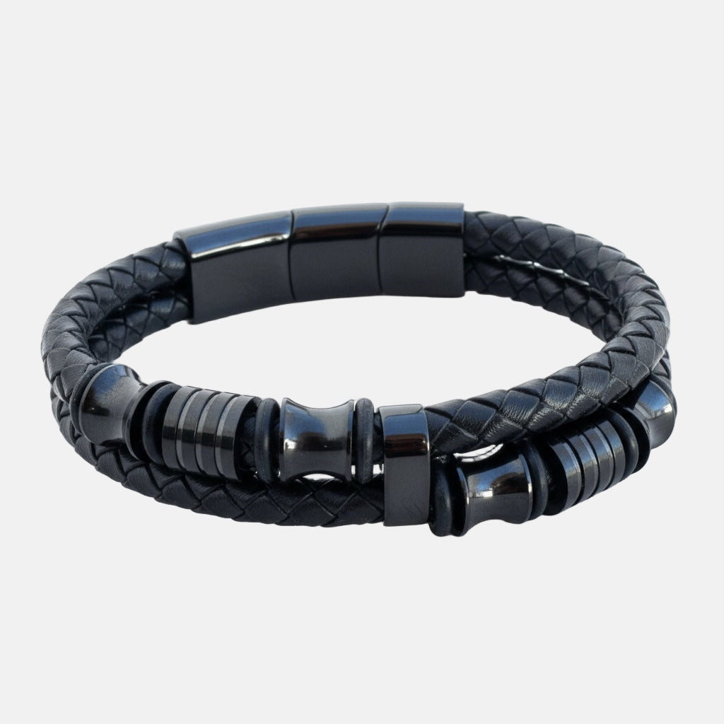 Pulsera de Piel Moderna y Elegante: Estilo que Acompaña Cada Ocasión