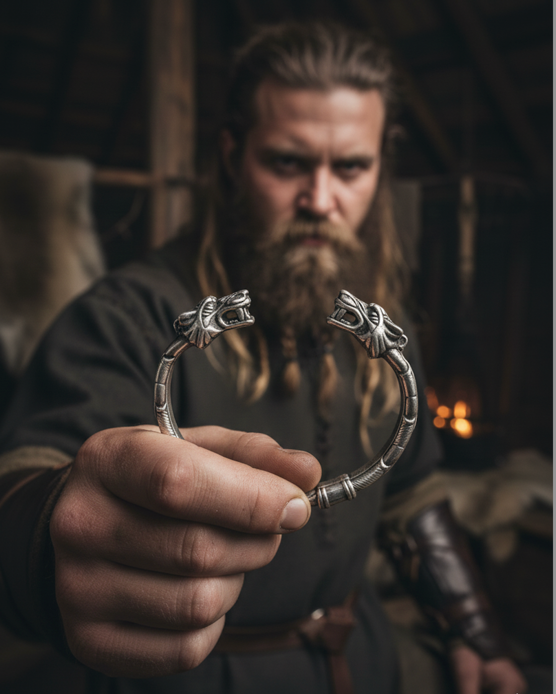 Brazalete Vikingo de la Fortuna y Protección