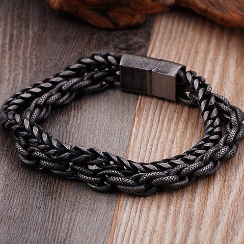 Pulsera Elegante de Acero Inoxidable 304 –  Único y Estilo Contemporáneo