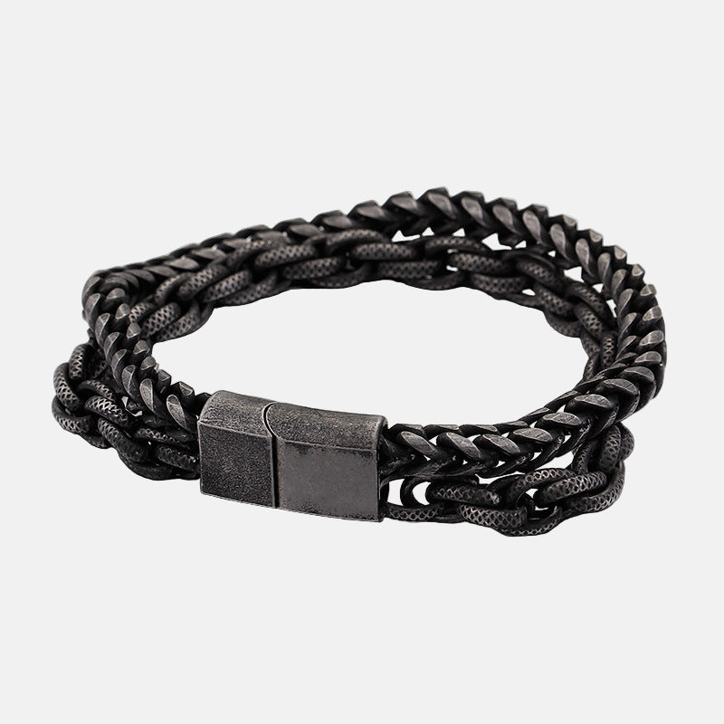 Pulsera Elegante de Acero Inoxidable 304 –  Único y Estilo Contemporáneo