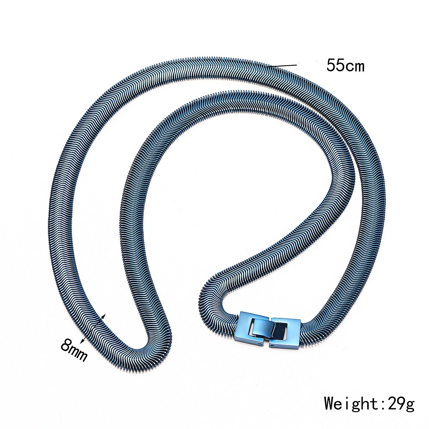 Collar de Acero Inoxidable 8mm | Diseño Elegante y Resistente