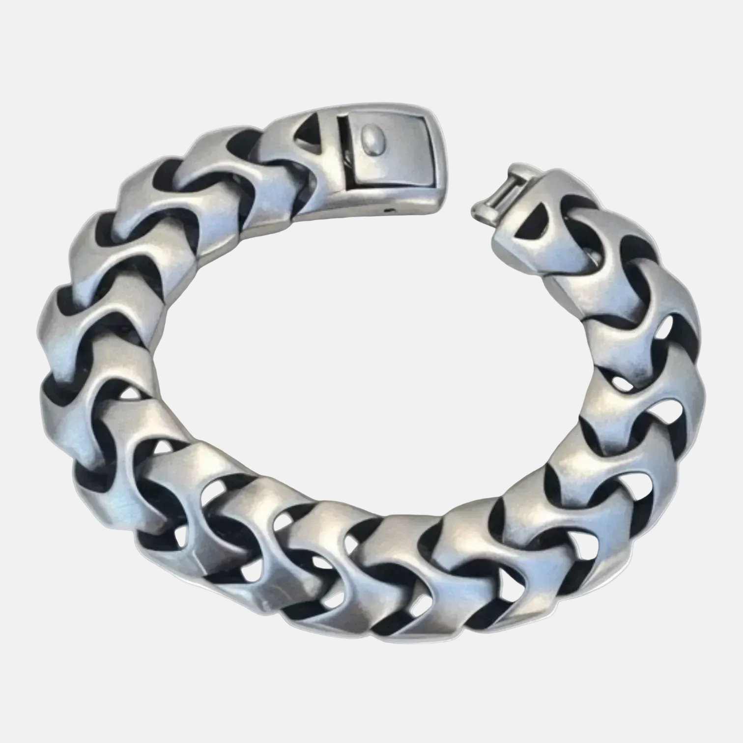 Pulsera de Acero Inoxidable de 18mm – Estilo Robusto y Moderno