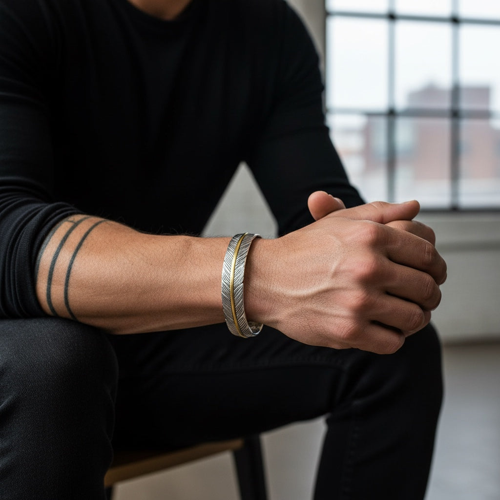 Pulsera con Simbología Nordica